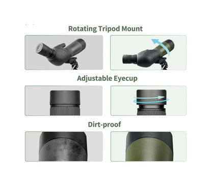 NightVi 25-75x Spotting Scope